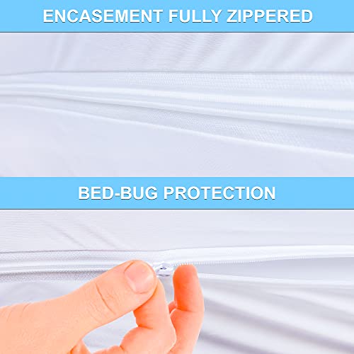 Zipped Waterproof Mattress Encasement Protector Cover Bulk Offer