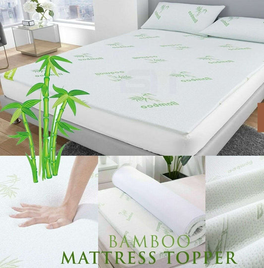 Quality Bamboo Memory Foam Mattress Topper