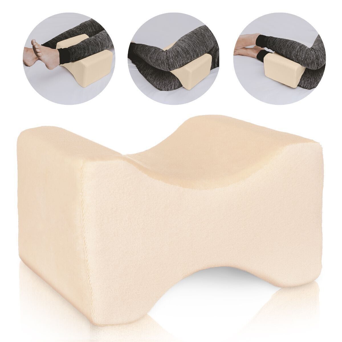 Contour Memory Foam Leg Pillow – Foam Knee Pillow