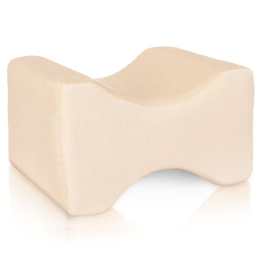 Orthopaedic Memory Foam Contour Leg Pillow for Firm Back, Hips, & Knee Support