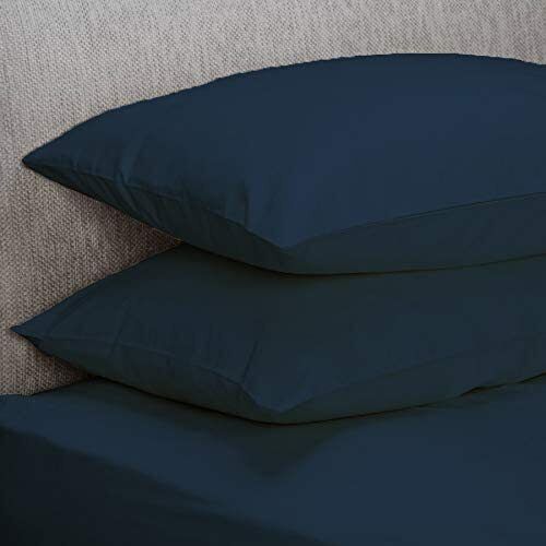 Pairs of Plain Dyed Poly Cotton Percale Housewife Pillow Cases