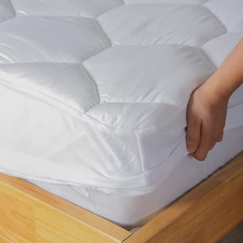 Quilted Mattress Protector Fitted Cover 30cm Bulk Offer