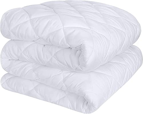 Quilted Mattress Protector, Triple Filled Mattress Topper 40 cm