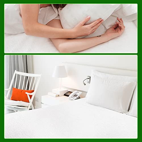 Waterproof Terry Towel Mattress Protector Cover