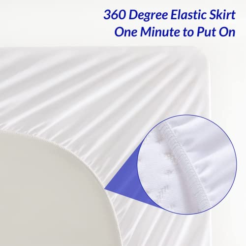 HIGH LIVING Premium Bamboo Waterproof Mattress Protector