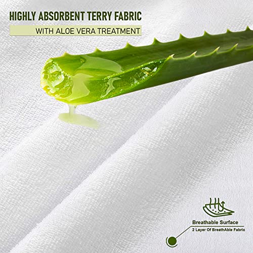 Waterproof Terry Towel Mattress Protector Cover