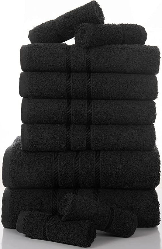 Highliving 10 Piece Towel Set