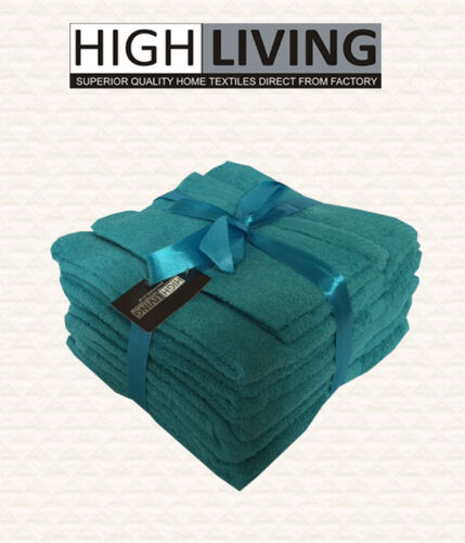 Highliving 10 Piece Towel Set