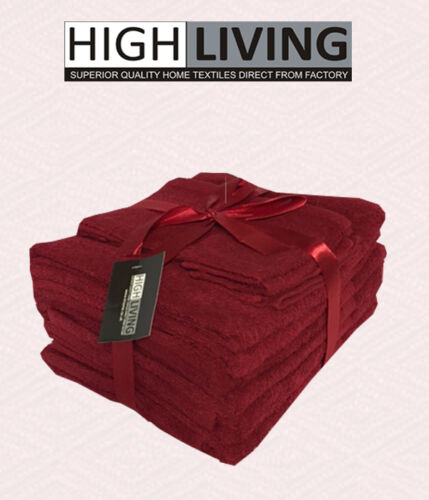 Highliving 10 Piece Towel Set